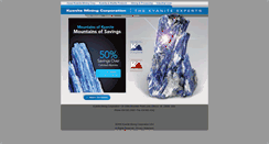 Desktop Screenshot of kyanite.com